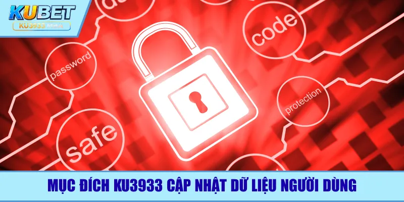 Mục đích Ku3933 MBA cập nhật dữ liệu người dùng